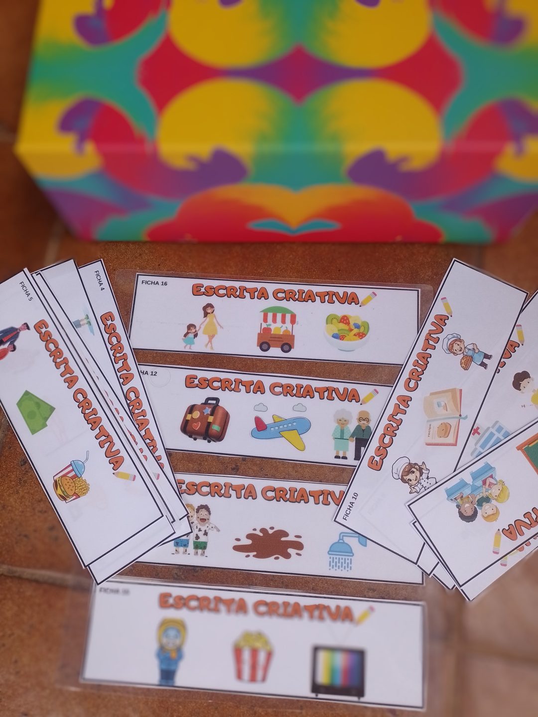 KIT DE FICHAS: ESCRITA CRIATIVA