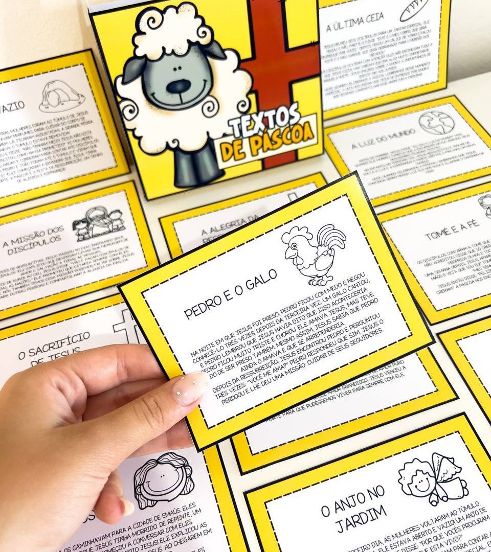 SACOLA DE TEXTOS: PÁSCOA CRISTÃ