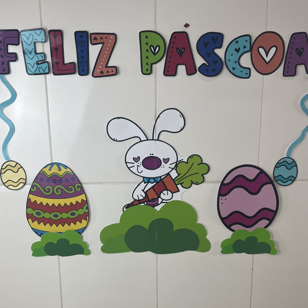 PAINEL  / DECORAÇÃO: FELIZ PÁSCOA