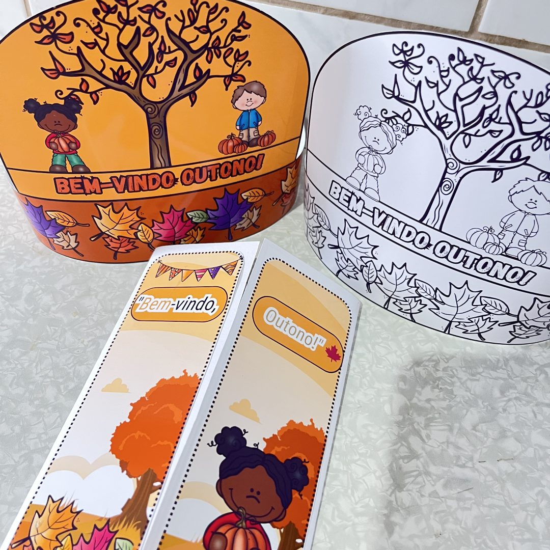 KIT FLIPBOOK E COROA: OUTONO