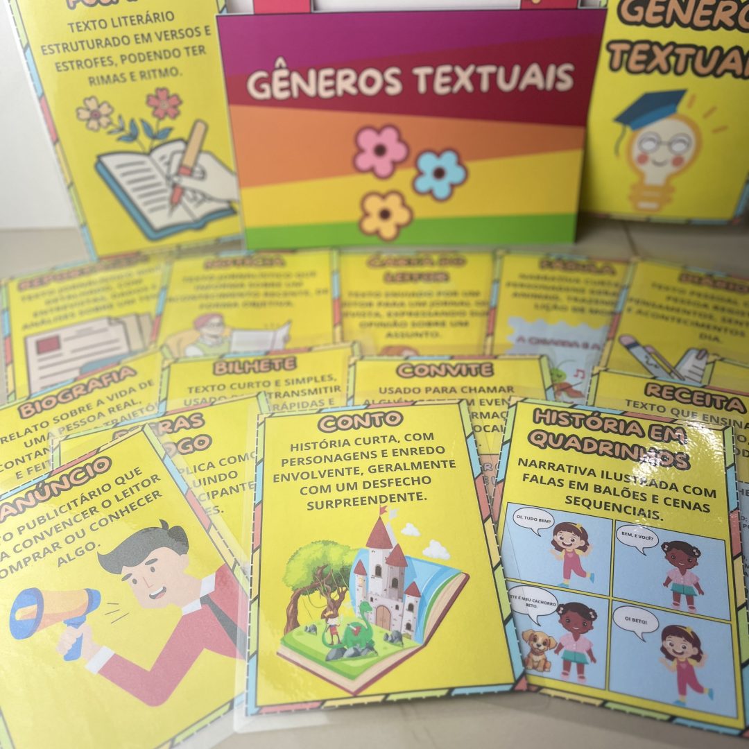 SACOLA DOS GÊNEROS TEXTUAIS / GÊNERO TEXTUAL