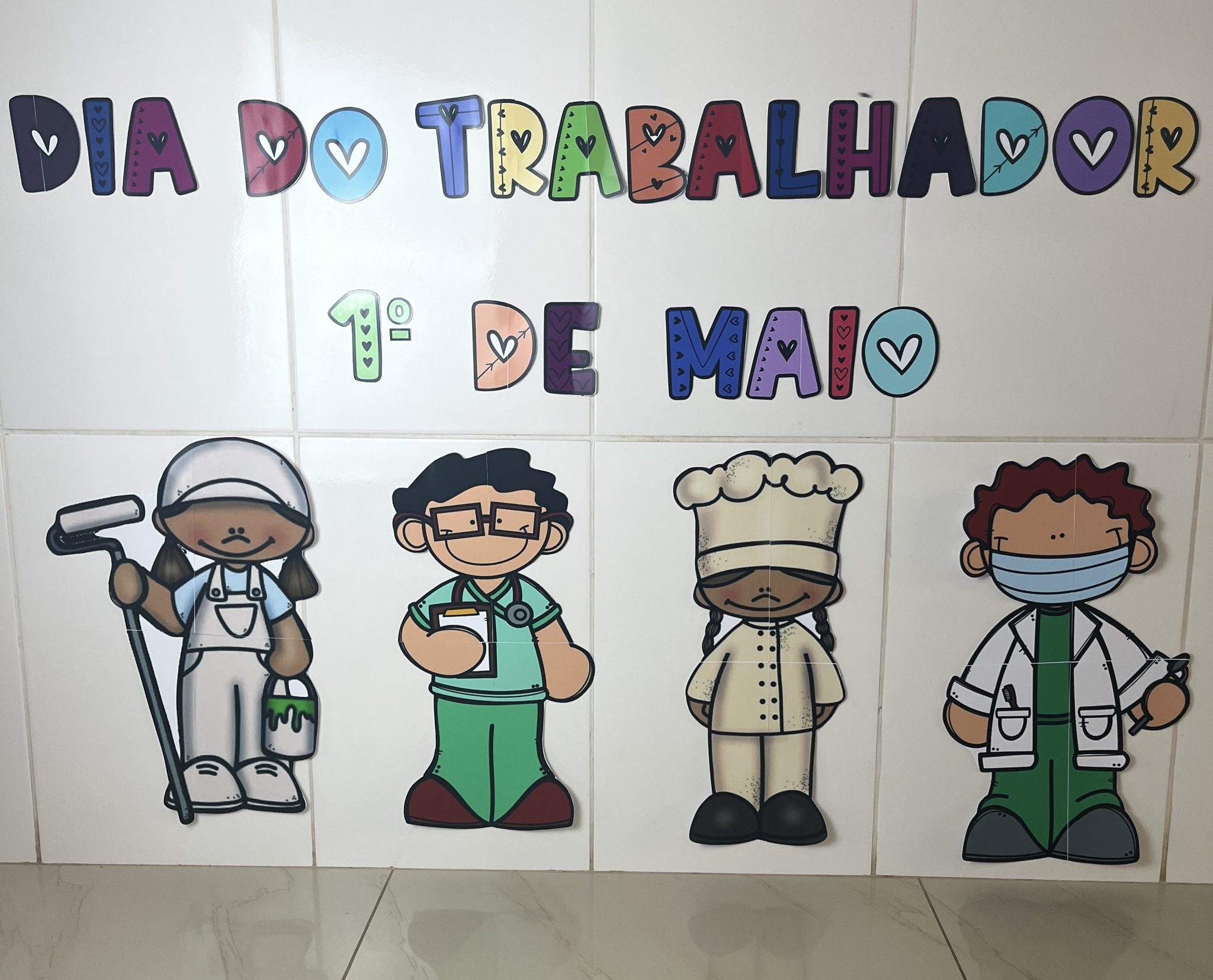 PAINEL / DECORAÇÃO: DIA DO TRABALHO – DIA DO TRABALHADOR – Professor ...