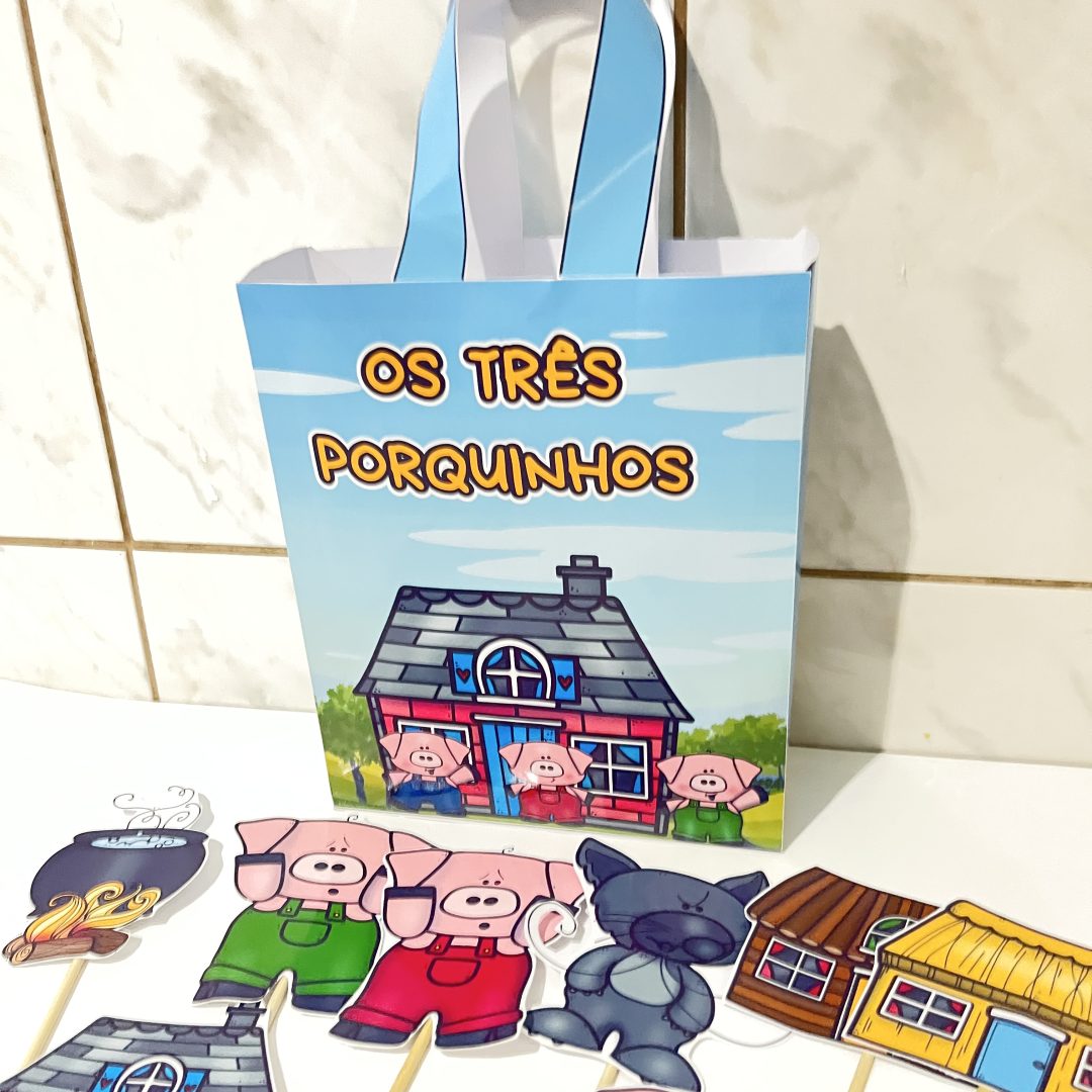 SACOLA TEATRAL: OS 3 PORQUINHOS