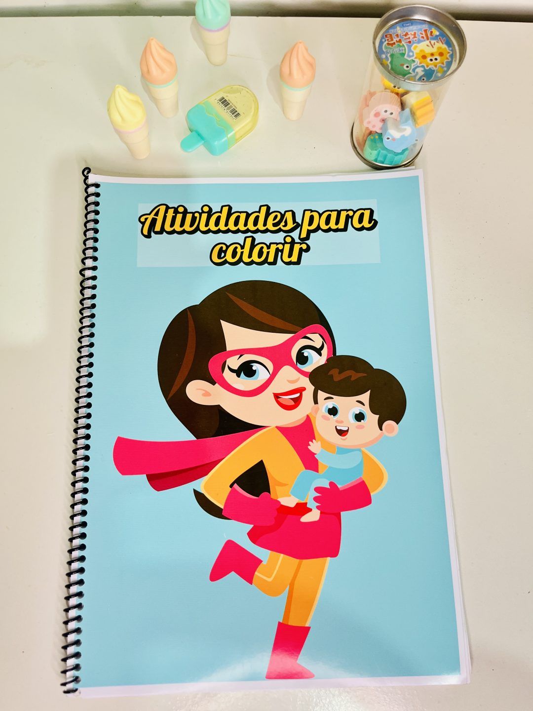 APOSTILA PARA COLORIR: DIA DAS MÃES