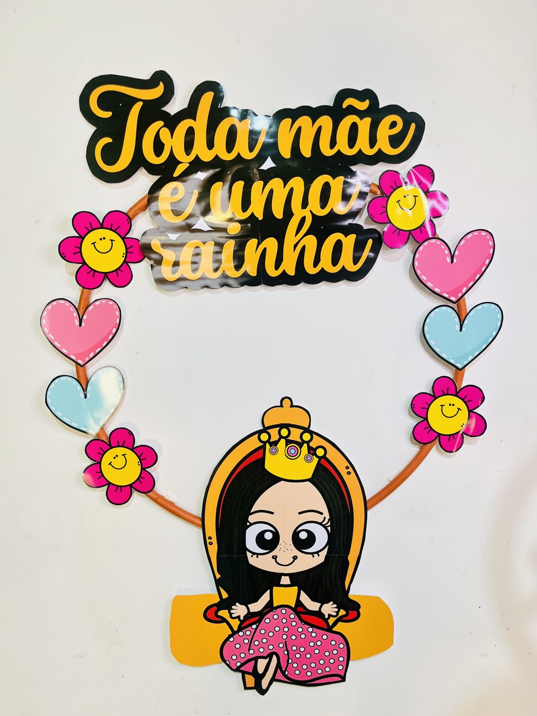 MOLDURA PARA FOTO / BAMBOLÊ: DIA DAS MAES