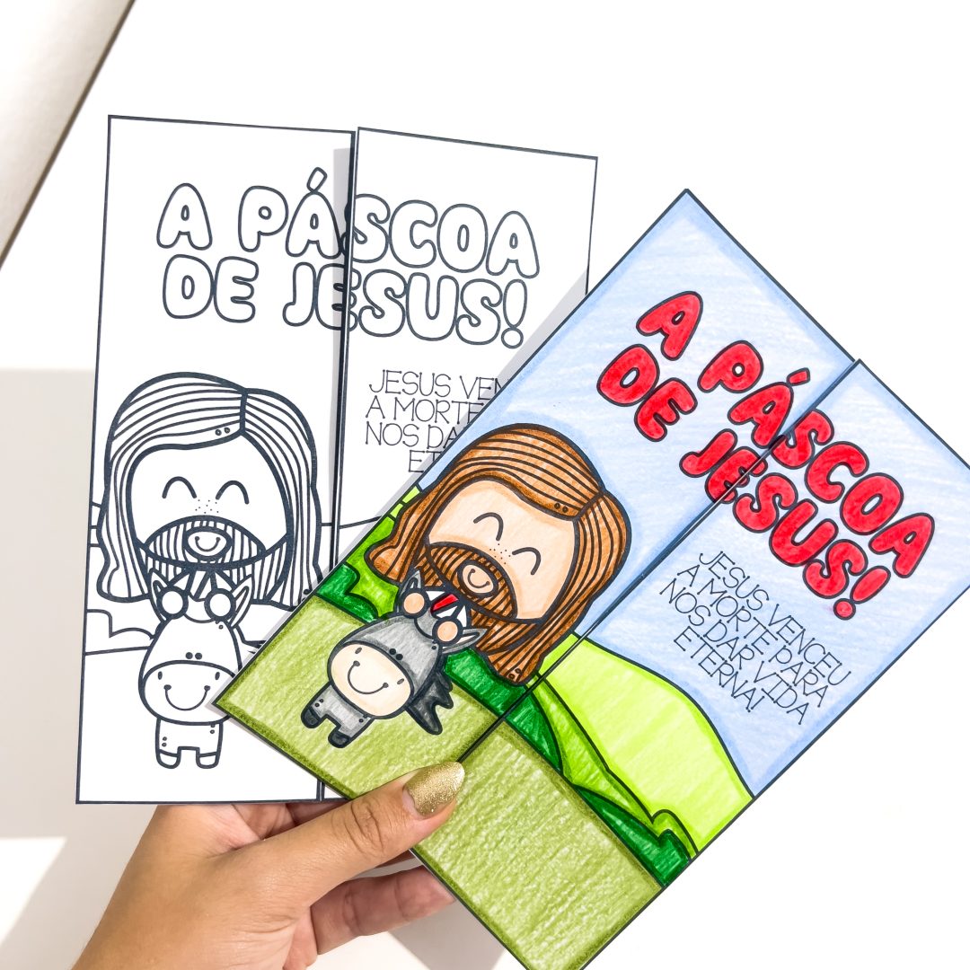 LAPBOOK: PÁSCOA CRISTÃ