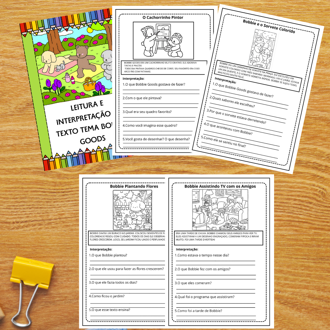 APOSTILA INTERPRETAÇÃO TEXTO: BOBBIE GOODS