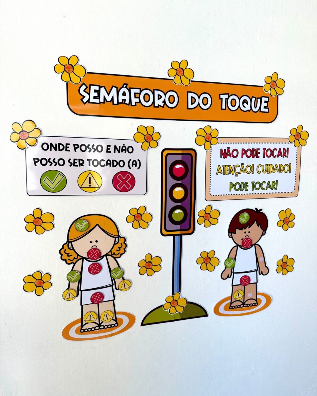 MAIO LARANJA: SEMÁFORO DO TOQUE