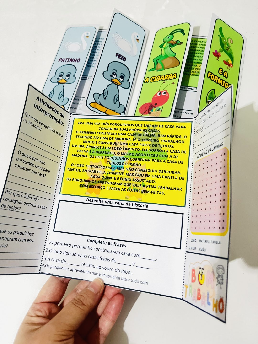 FLIPBOOK: INTERPRETAÇÃO DE TREXTOS PARA EDUÇÃO INFANTIL - Imagem 3