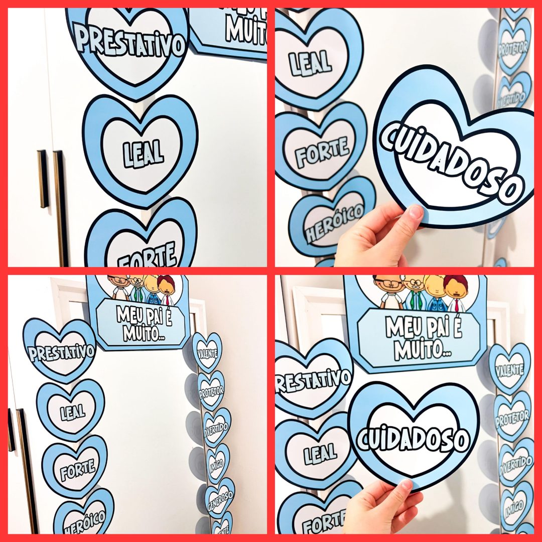 DECORAÇÃO / PAINEL / ESPELHO DAS AFIRMAÇÕES: DIA DOS PAIS - Imagem 2