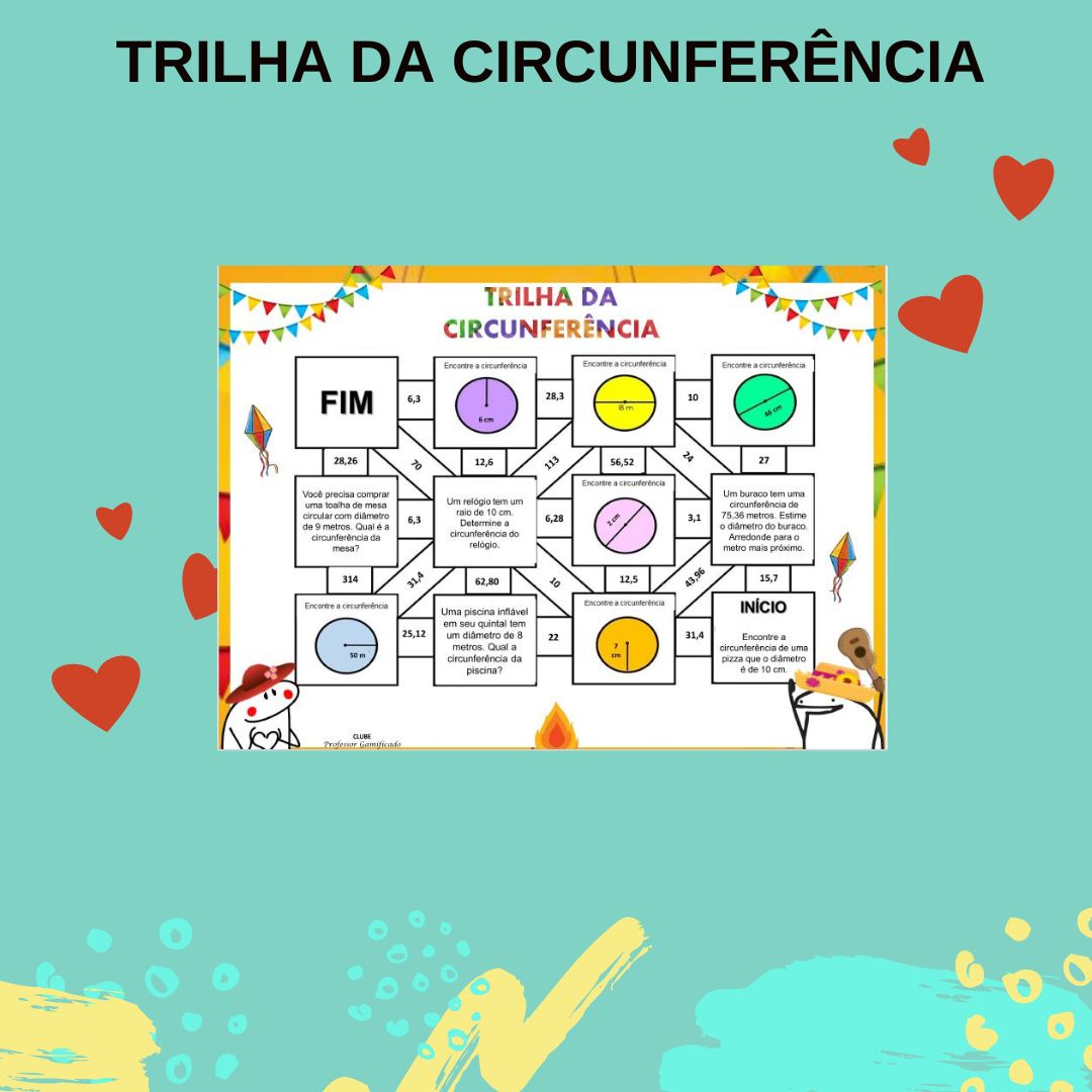 TRILHA DA CIRCUNFERÊNCIA TEMÁTICA: FESTA JUNINA