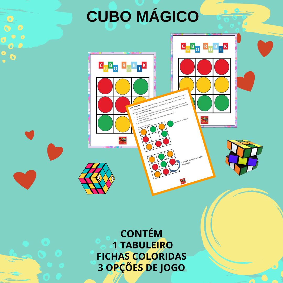 JOGO DE TABULEIRO: CUBO DE RUBIK