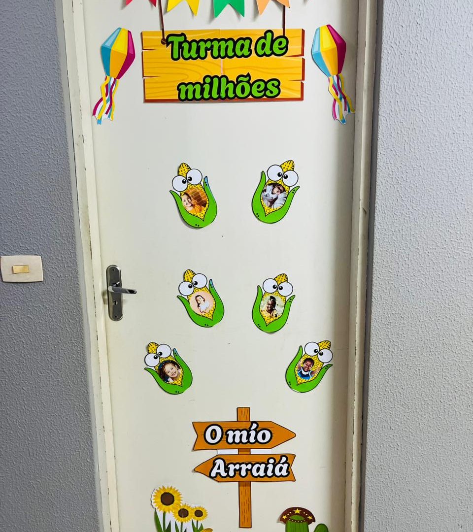 PAINEL / DECORAÇÃO DE PORTAL: TURMA DE MILHÕES