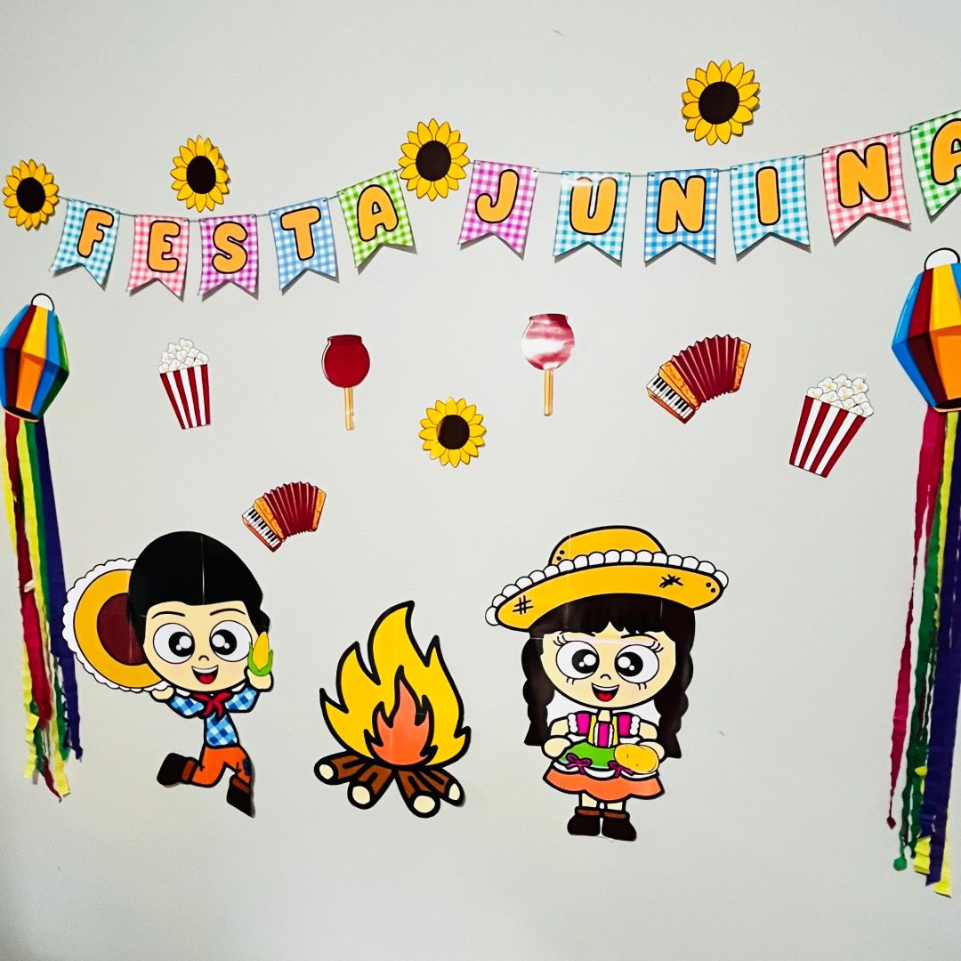 PAINEL / DECORAÇÃO: FESTA JUNINA NA ESCOLA