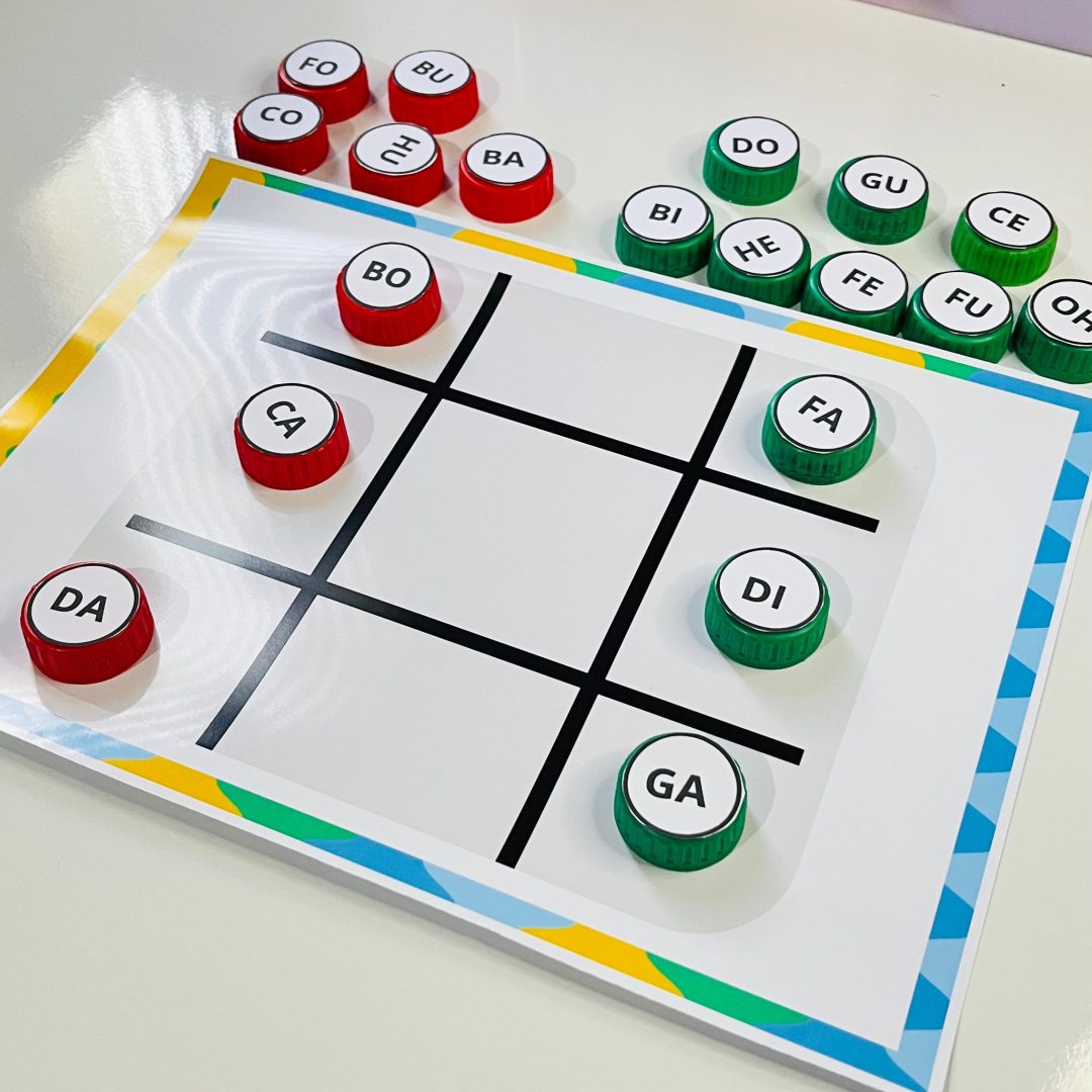 JOGO DA VELHA: SÍLABAS SIMPLES