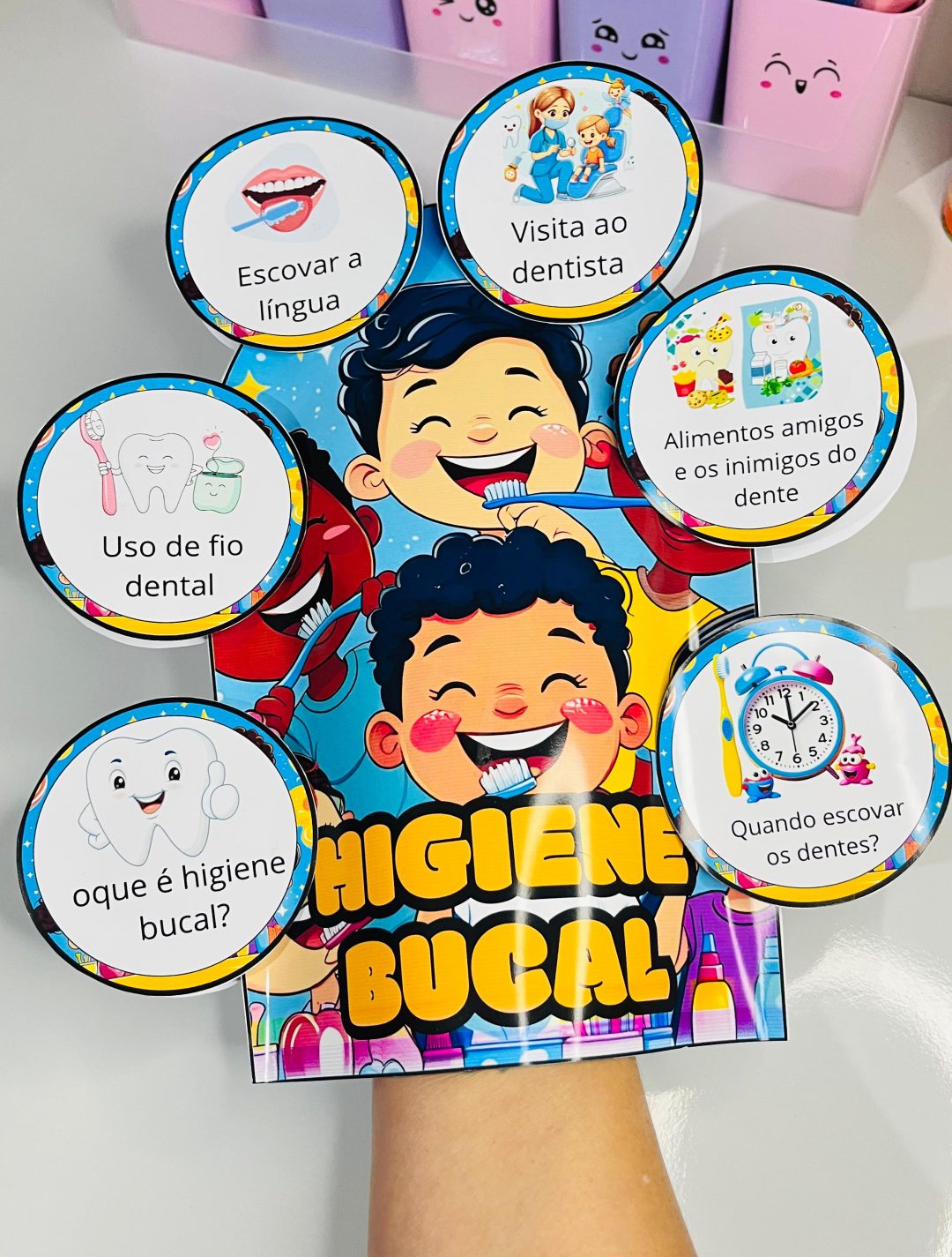 LUVA PEDAGÓGICA: HIGIENE BUCAL