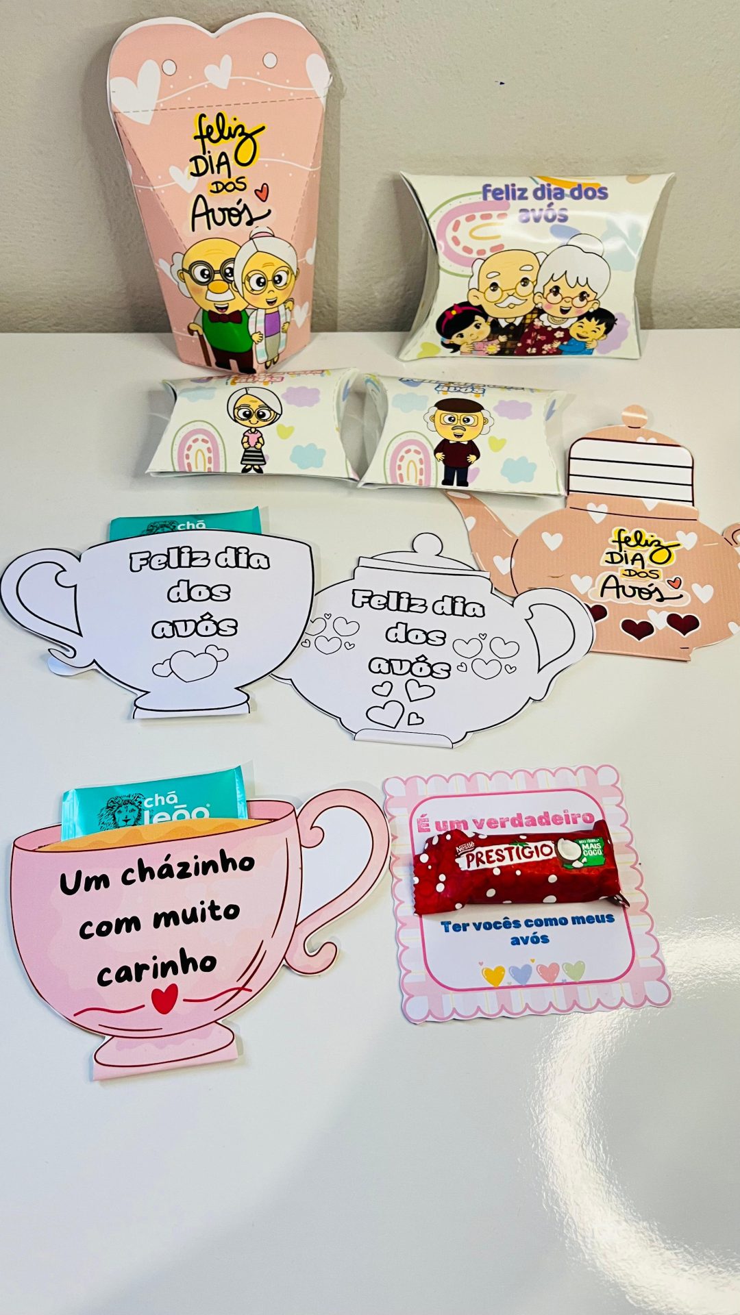 LEMBRANCINHA: DIA DOS AVÓS