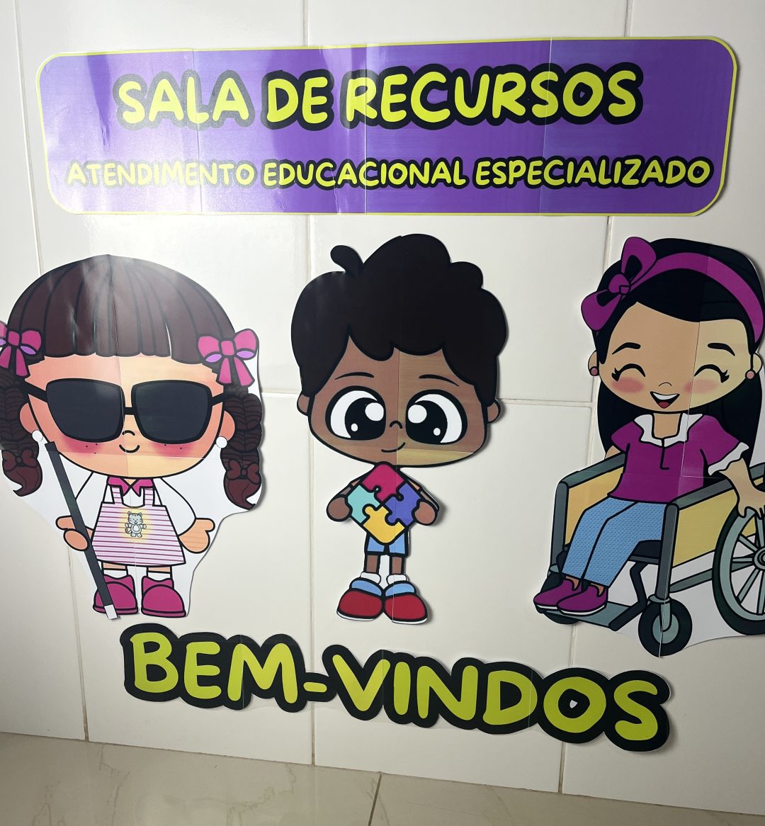 PAINEL / DECORAÇÃO: SALA AEE - SALA DE RECURSO