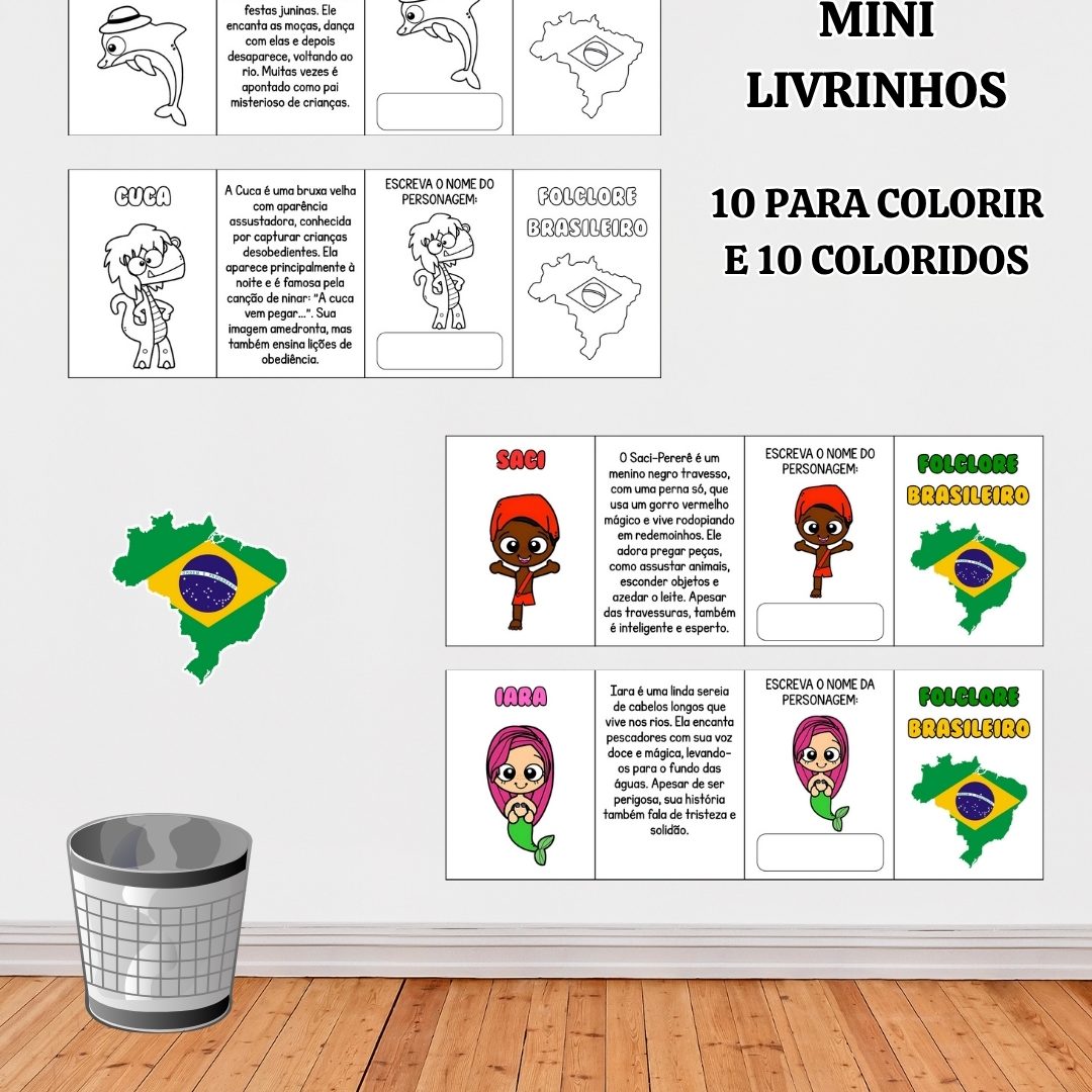 LIVRINHO DO FOLCLORE / LIVRINHO DAS LENDAS BRASILEIRAS