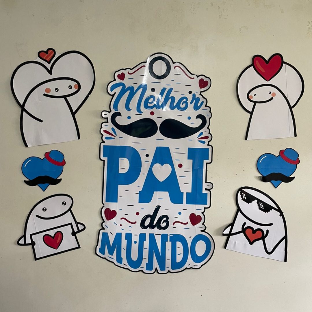 PAINEL / DECORAÇÃO  DIA DOS PAIS: FLORK