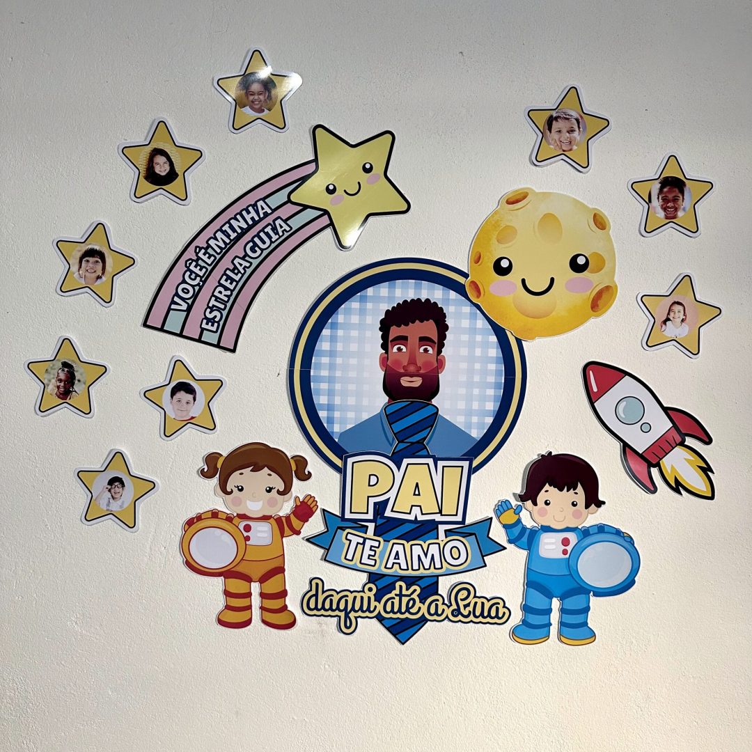 PAINEL / DECORAÇÃO  DIA DOS PAIS: ESTRELAS