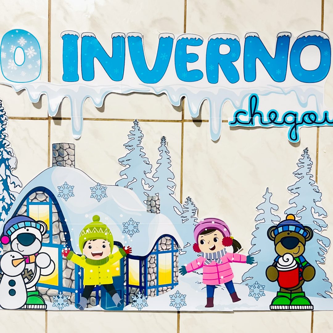 PAINEL / DECORAÇÃO: ESTAÇÕES DO ANO - INVERNO