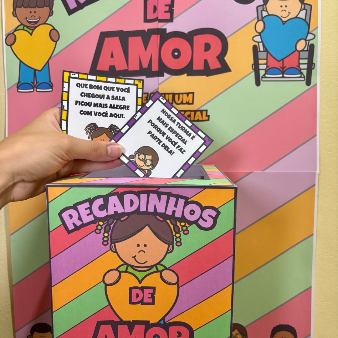 CAIXA MOTIVACIONAL / RECADINHOS DE AMOR