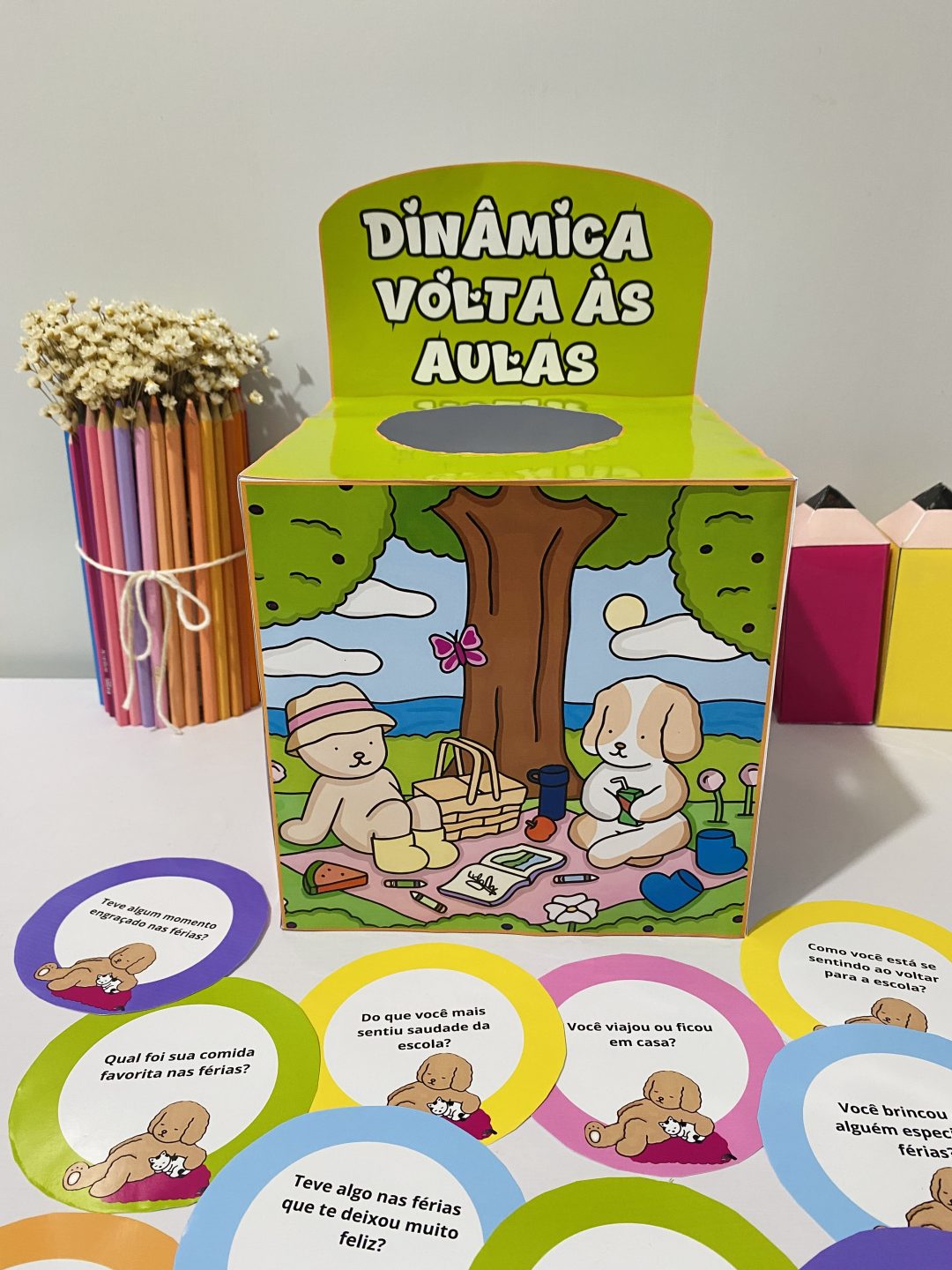 CAIXA PEDAGÓGICA / DINÂMICA DE VOLTA ÀS AULAS: BOBBIE GOODS