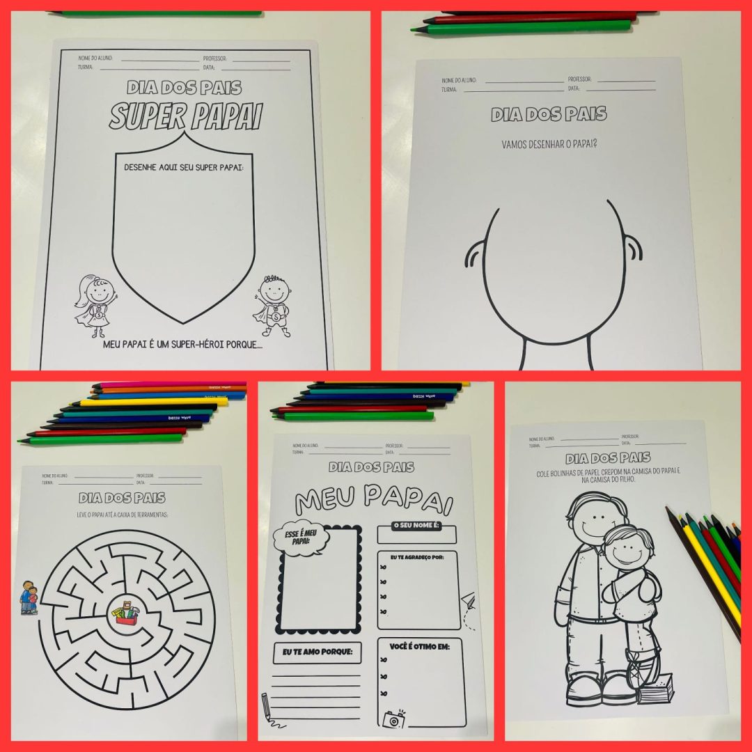 KIT DIA DOS PAIS: LEMBRANCINHA + ATIVIDADE - Imagem 2