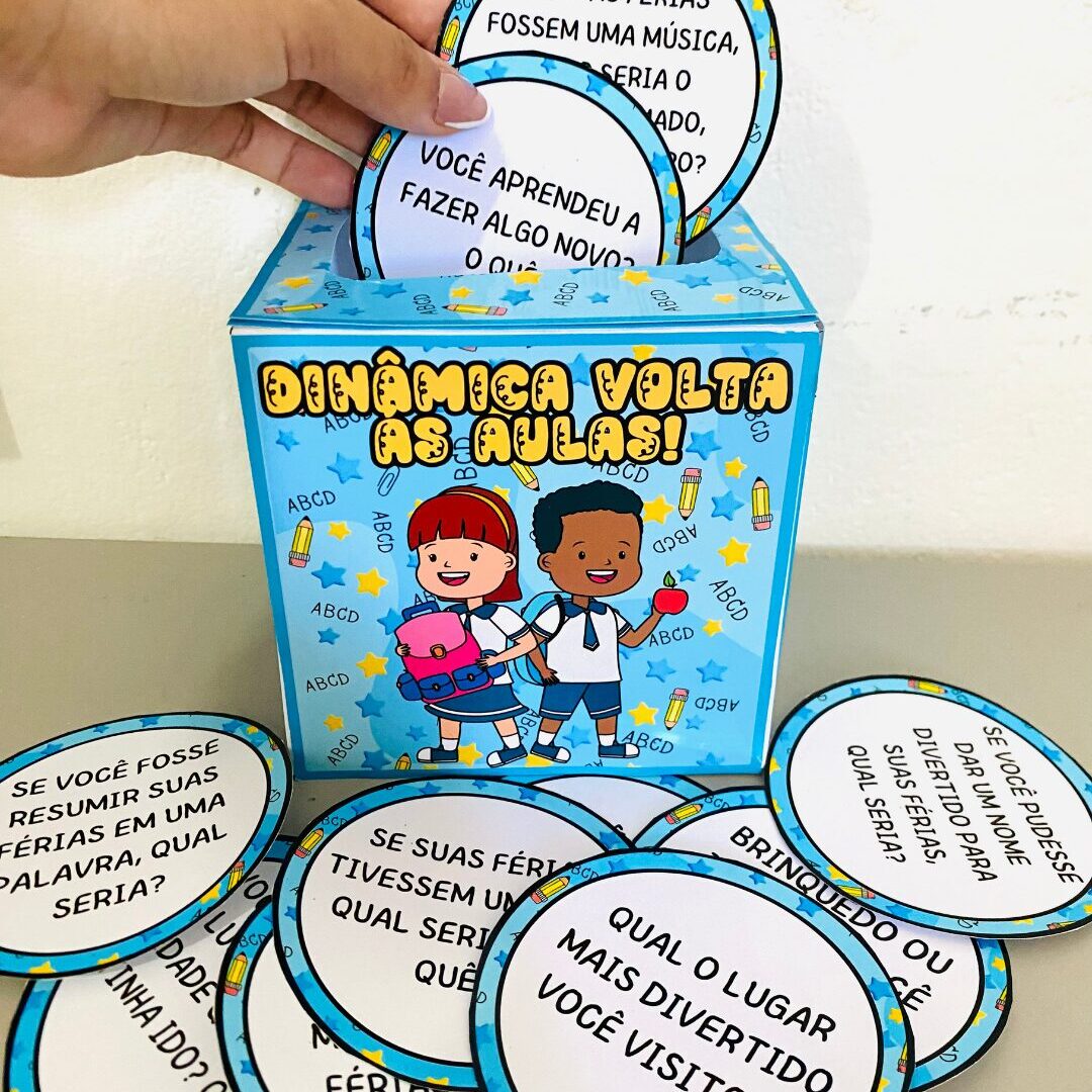 CAIXA PEDAGÓGICA  / DINÂMICA DE VOLTA ÀS AULAS