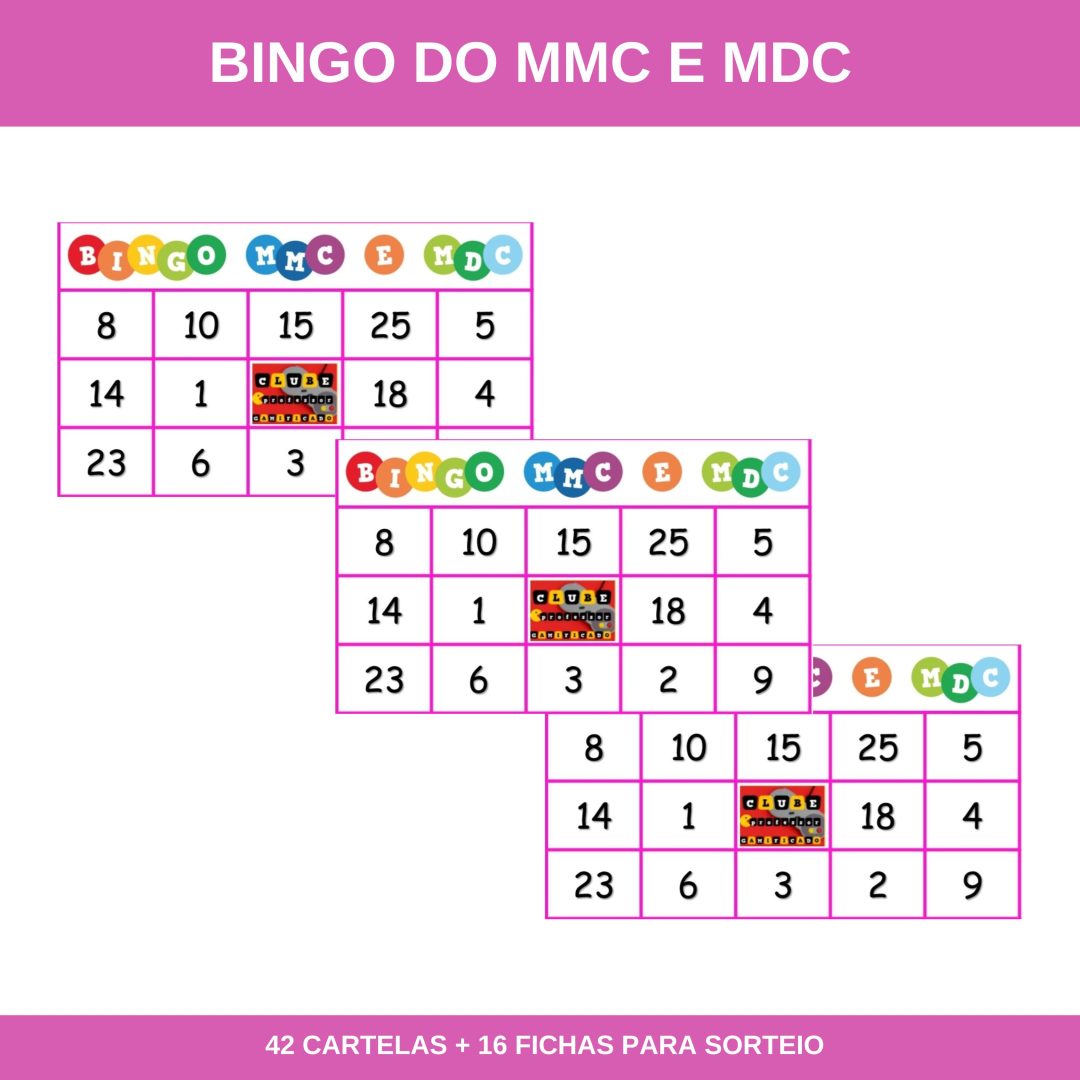 BINGO DO MMC E MDC