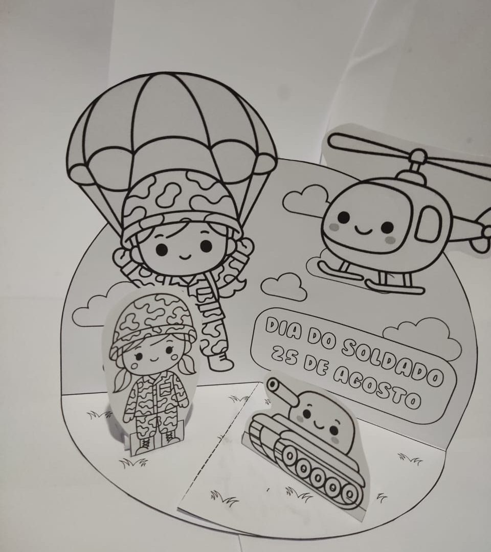 CENÁRIO EM 3D: DIA DO SOLDADO