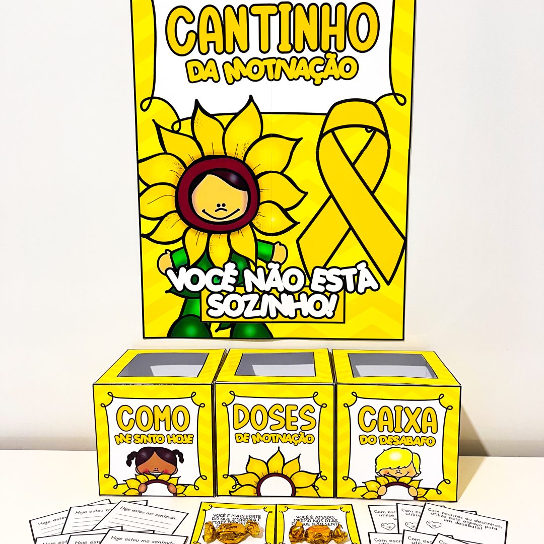 CANTINHO DA MOTIVAÇÃO:SETEMBRO AMARELO