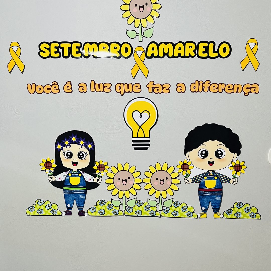 DECORAÇÃO / PAINEL: SETEMBRO AMARELO