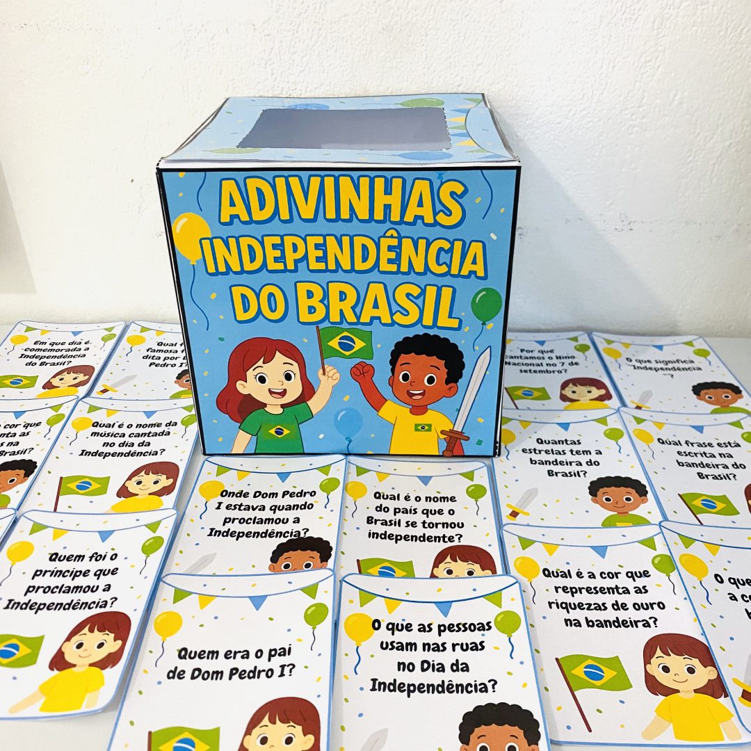 CAIXA PEDAGÓGICA: ADVINHAS DA INDEPENDÊNCIA