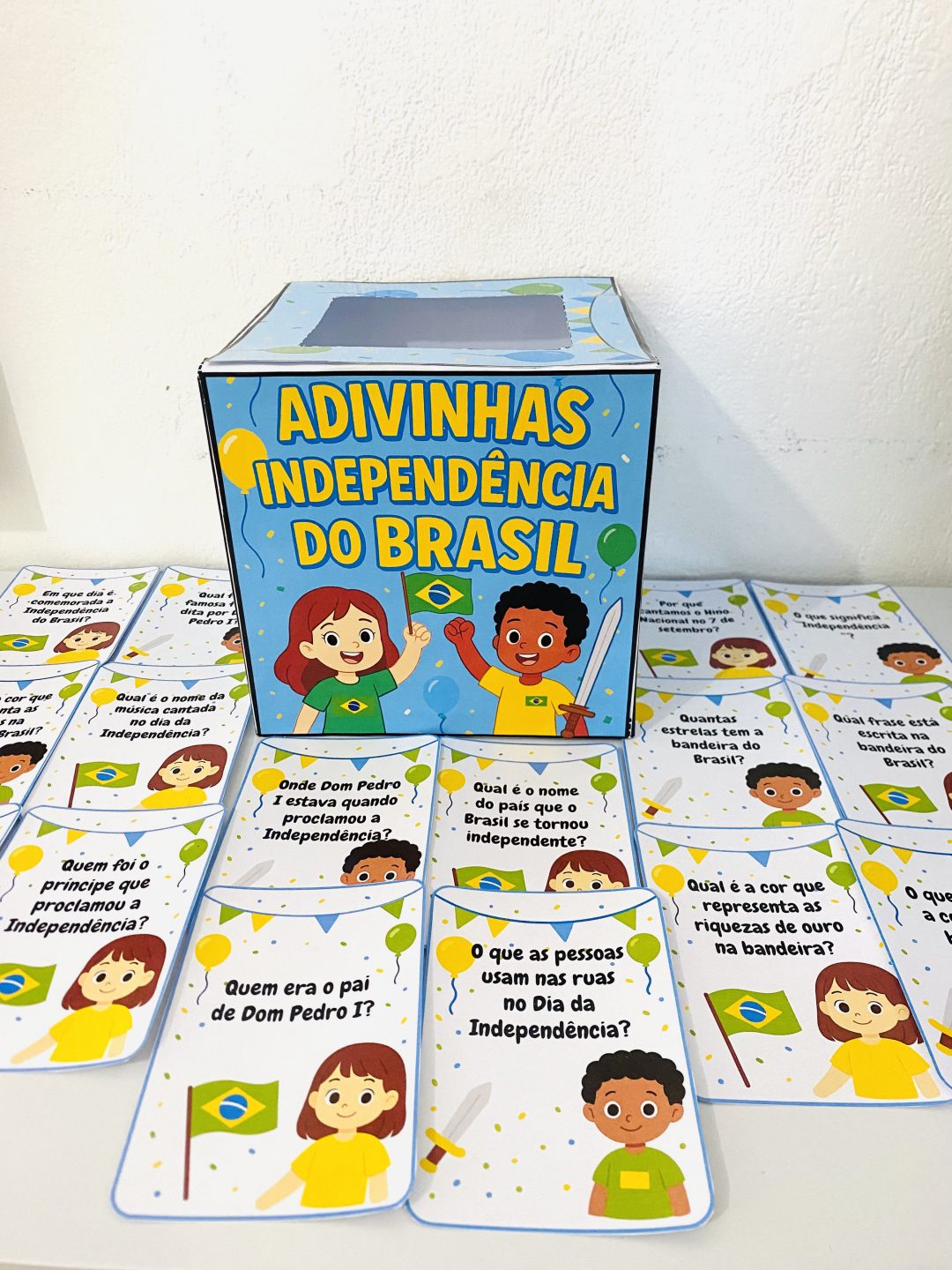 CAIXA PEDAGÓGICA: ADVINHAS DA INDEPENDÊNCIA