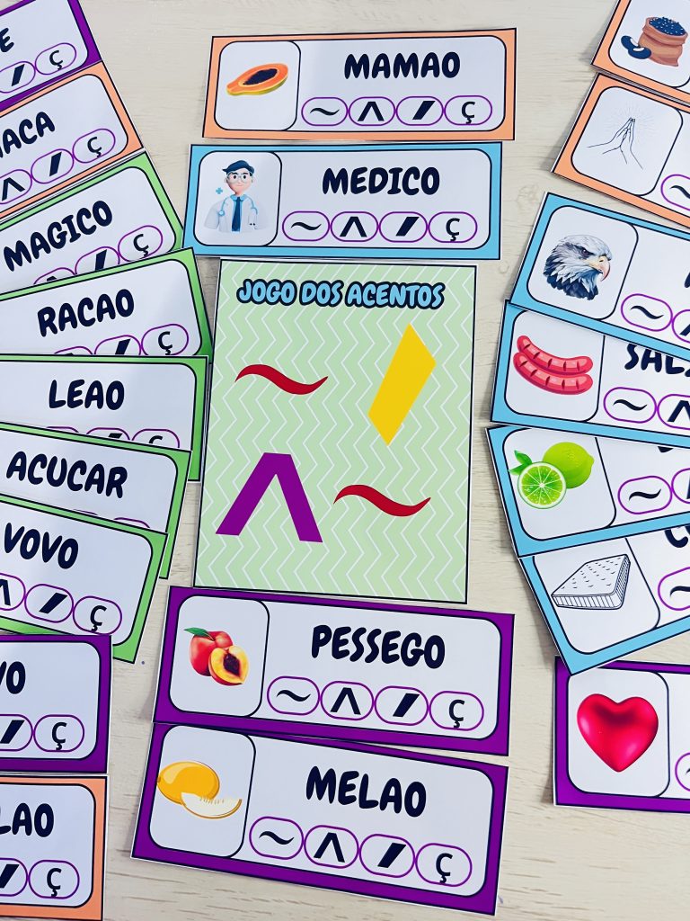 JOGO DOS ACENTOS - Professor Gamificado - Atividades Pedagógicas