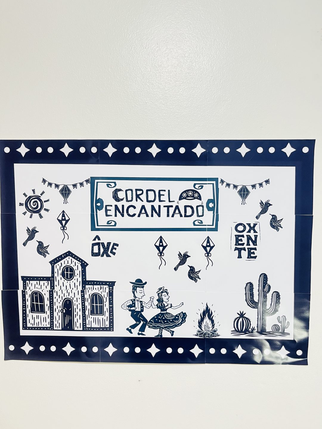 PAINEL  / DECORAÇÃO: CORDEL ENCANTADO