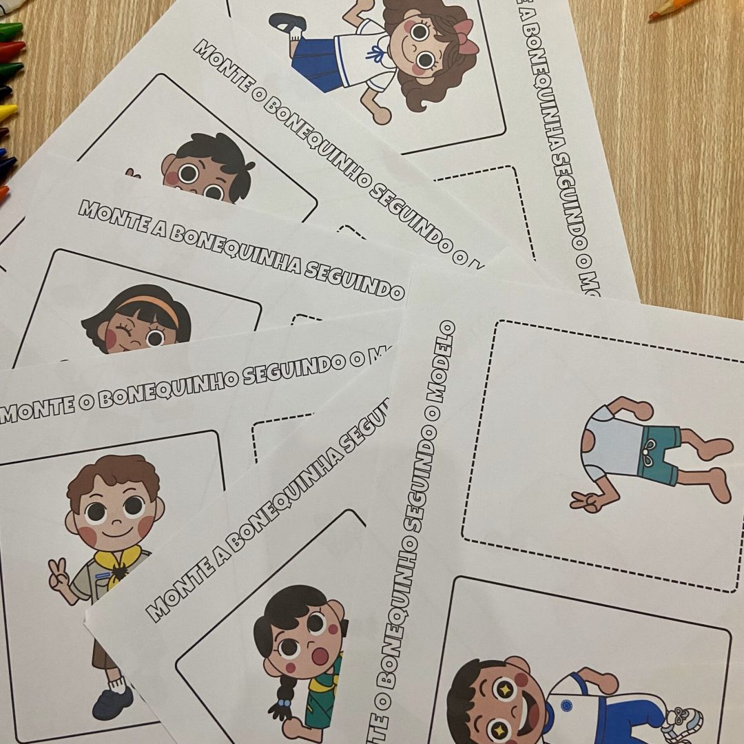 PAPER DOLL: MONTANDO BONEQUINHOS / MONTANDO BONEQUINHAS