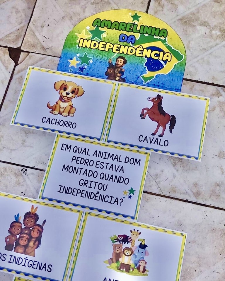 AMARELINHA DA INDEPENDÊNCIA / AMARELINHA SETE DE SETEMBRO