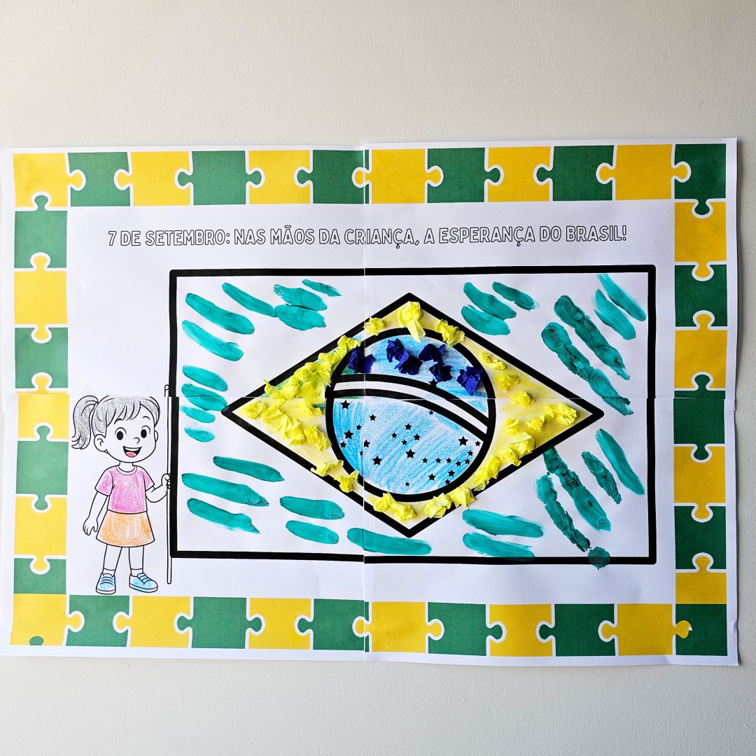 DECORAÇÃO / PAINEL COLABORATIVO: 7 DE SETEMBRO - INDEPENDÊNCIA DO BRASIL