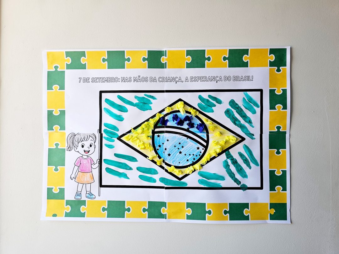 DECORAÇÃO / PAINEL COLABORATIVO: 7 DE SETEMBRO - INDEPENDÊNCIA DO BRASIL