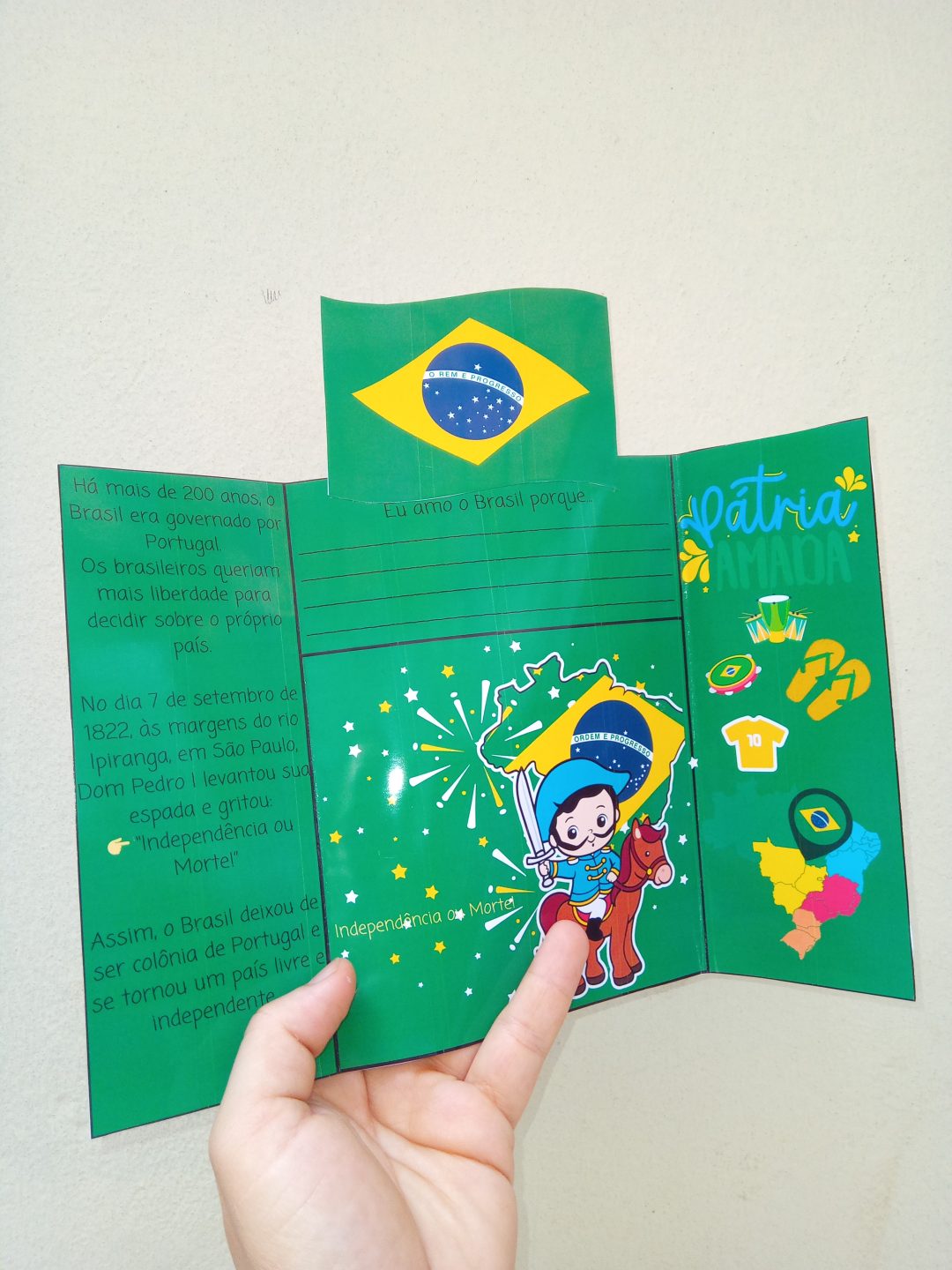 LAPBOOK: 7 DE SETEMBRO / INDEPENDÊNCIA DO BRASIL - Imagem 2