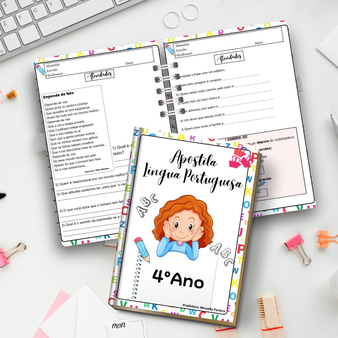 APOSTILA DE LINGUA PORTUGUESA 4º ANO / APOSTILA DE REFORÇO
