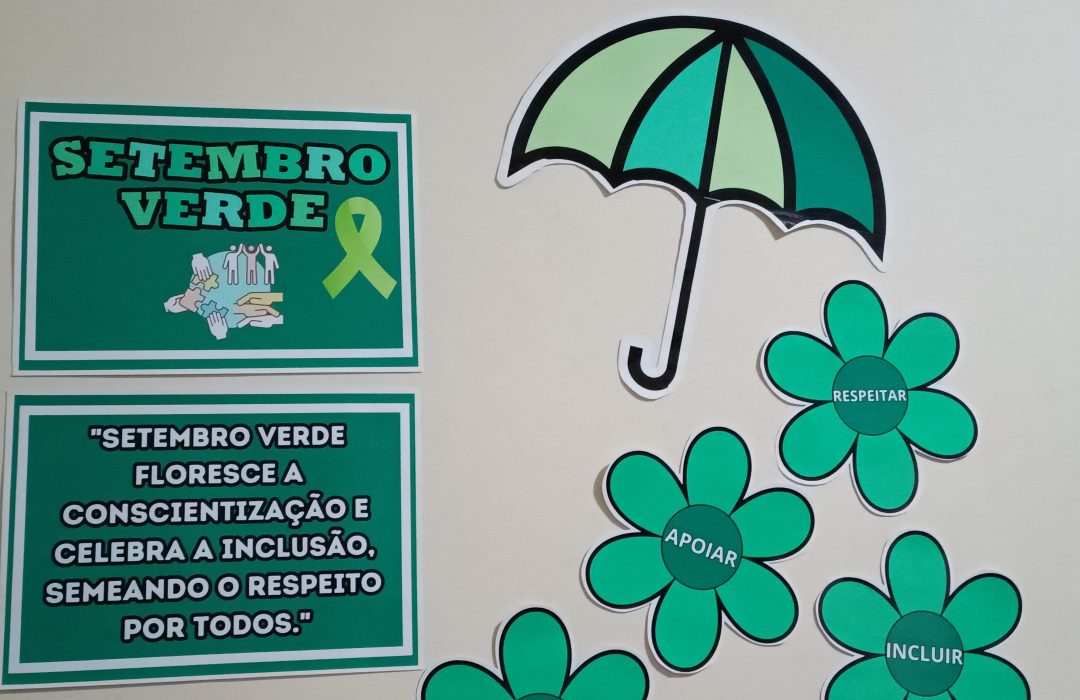 DECORAÇÃO / PAINEL: SETEMBRO VERDE