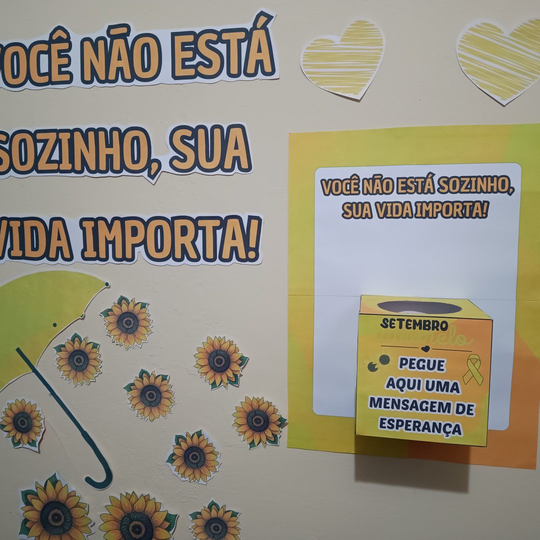 CAIXA MOTIVACIONAL / CAIXA DA EMPATIA / CAIXA DA ESPERANÇA: SETEMBRO AMARELO