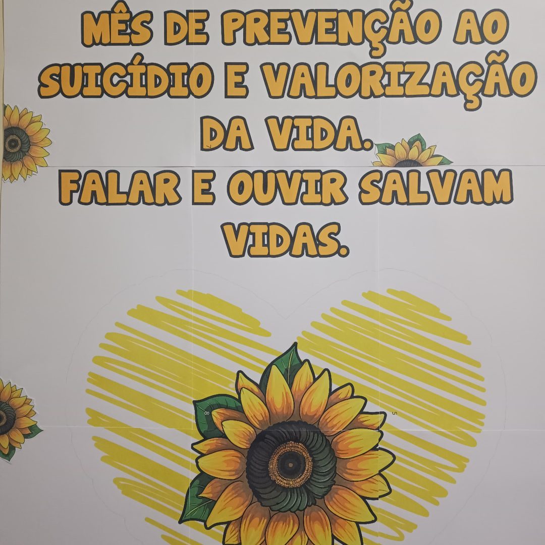 DECORAÇÃO / PAINEL: SETEMBRO AMARELO