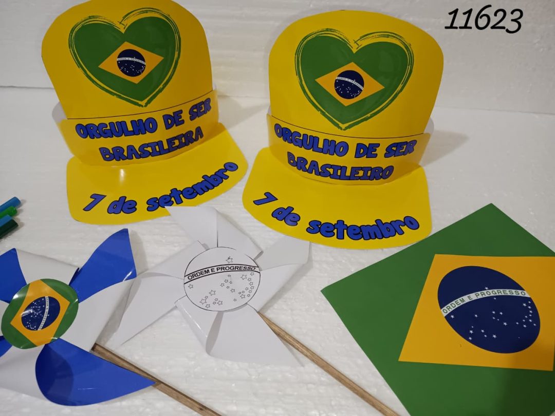 SEMANA DA PÁTRIA / DIA DA INDEPENDÊNCIA DO BRASIL / SETE DE SETEMBRO: ORGULHO DE SER BRASILEIRO