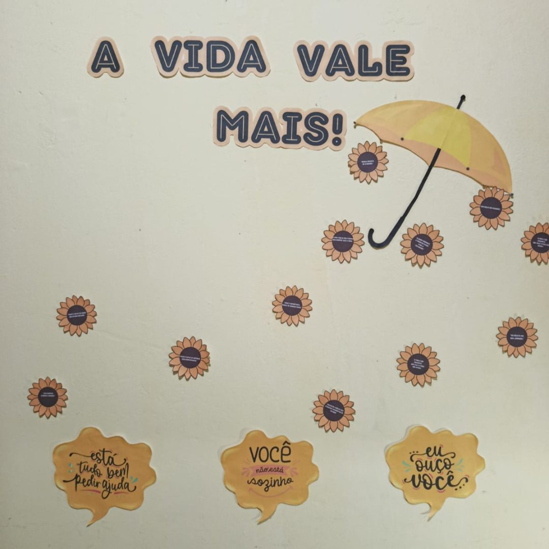 DECORAÇÃO / PAINEL: SETEMBRO AMARELO