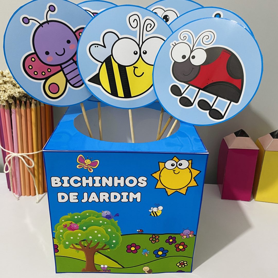 CAIXA PEDAGÓGICA: BICHINHOS DO JARDIM